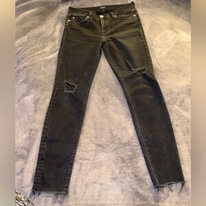 Hudson Natalie Super Skinny jeans Black/gray color size 29
